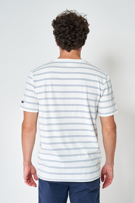 T-shirt rayures 3D