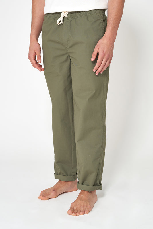 Pantalón elástico cintura con cordón