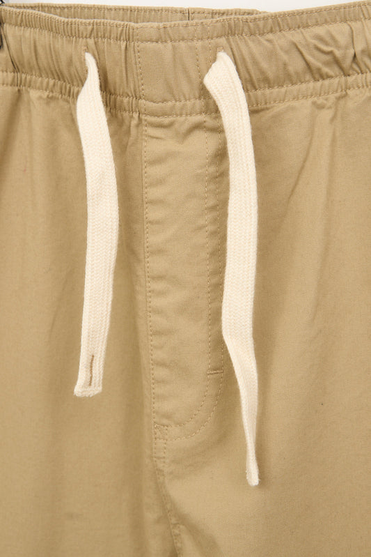 Trousers with drawstring waist