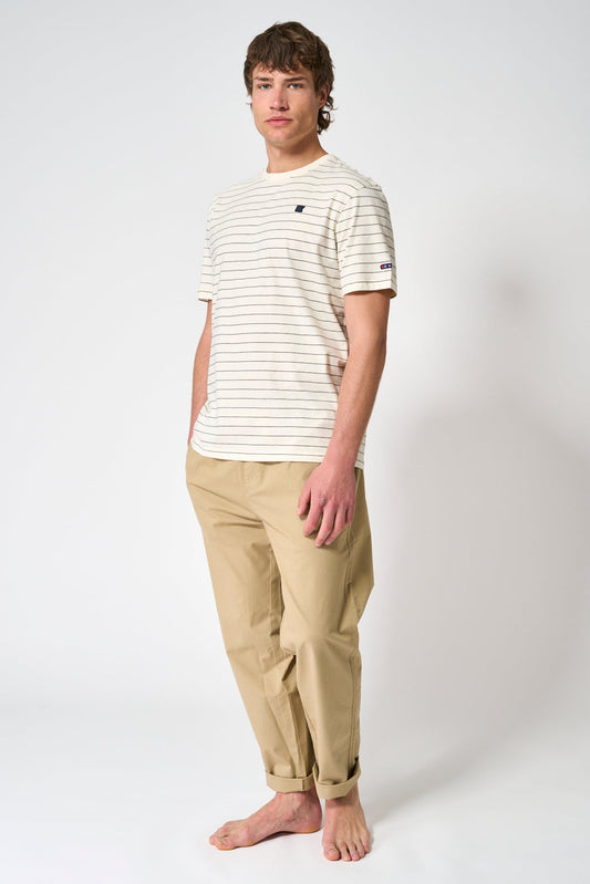 Pantalón elástico cintura con cordón