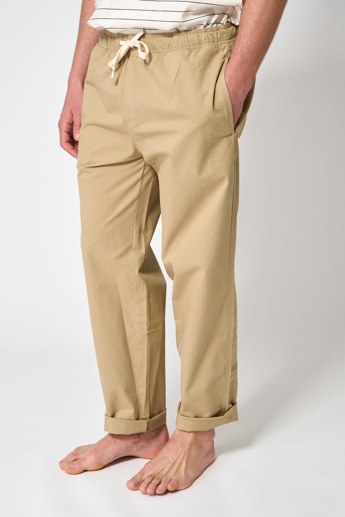 Drawstring waist pants