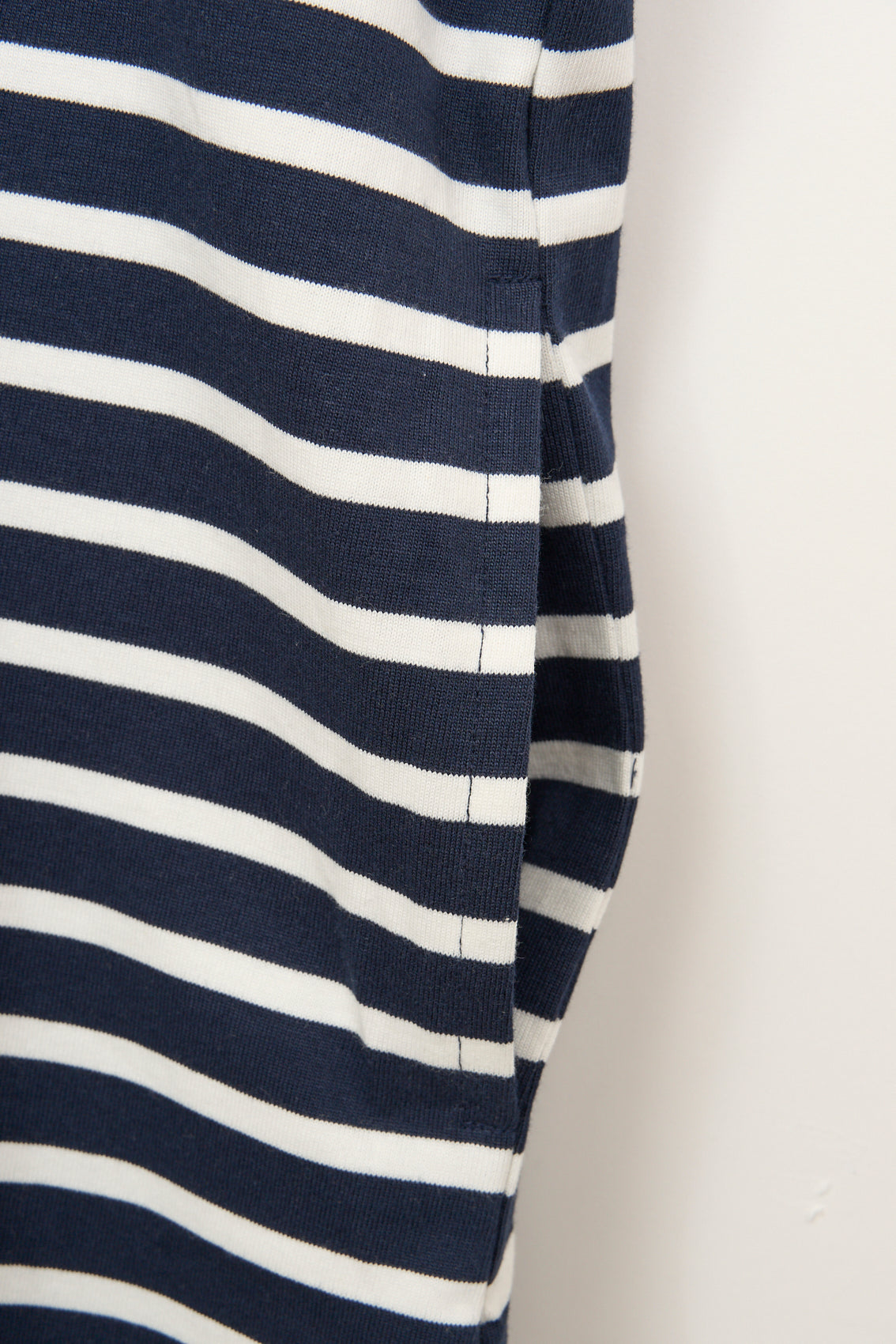 Robe coton rayures manches courtes