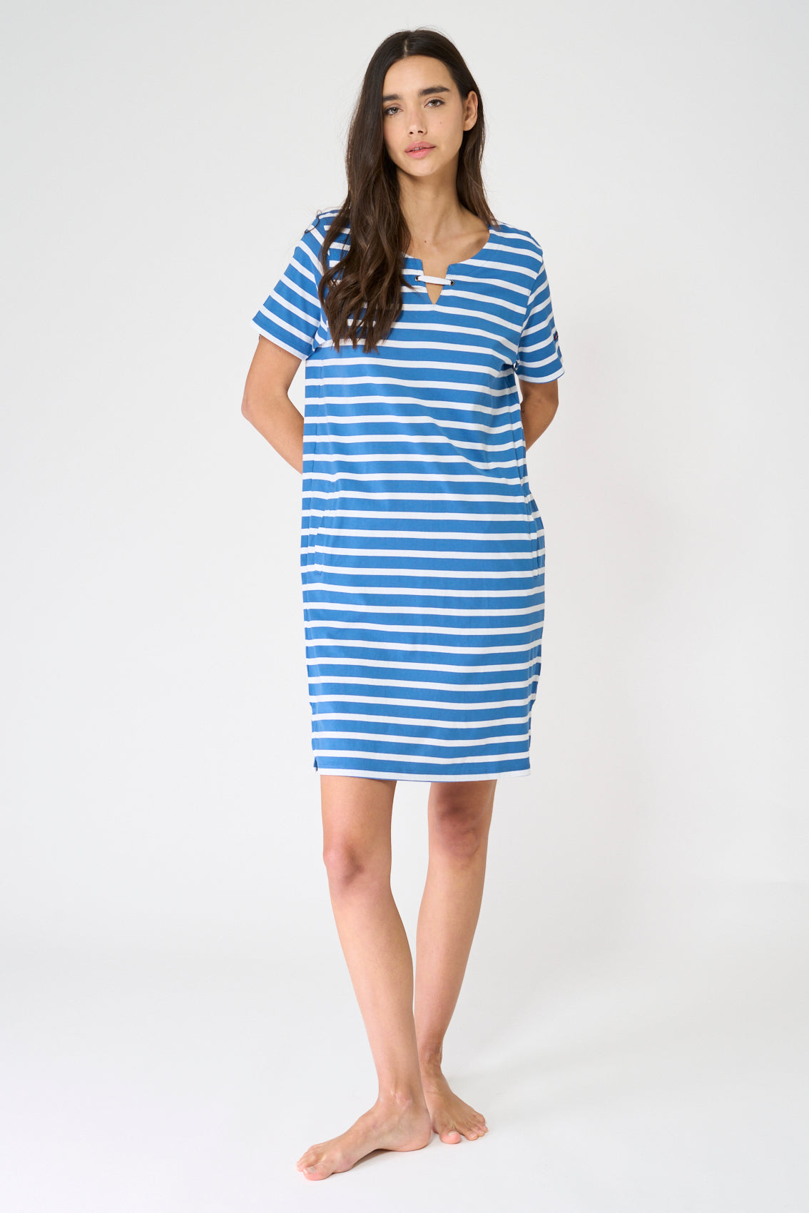 Cotton sailor dress
