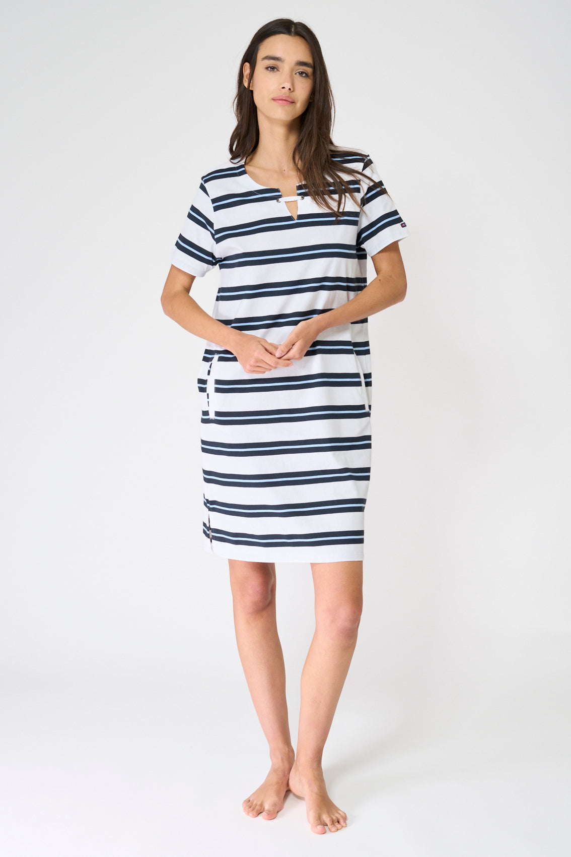 Cotton sailor dress