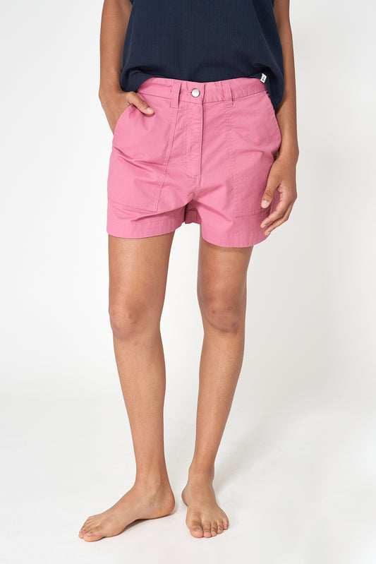 Bermuda shorts with patch pockets