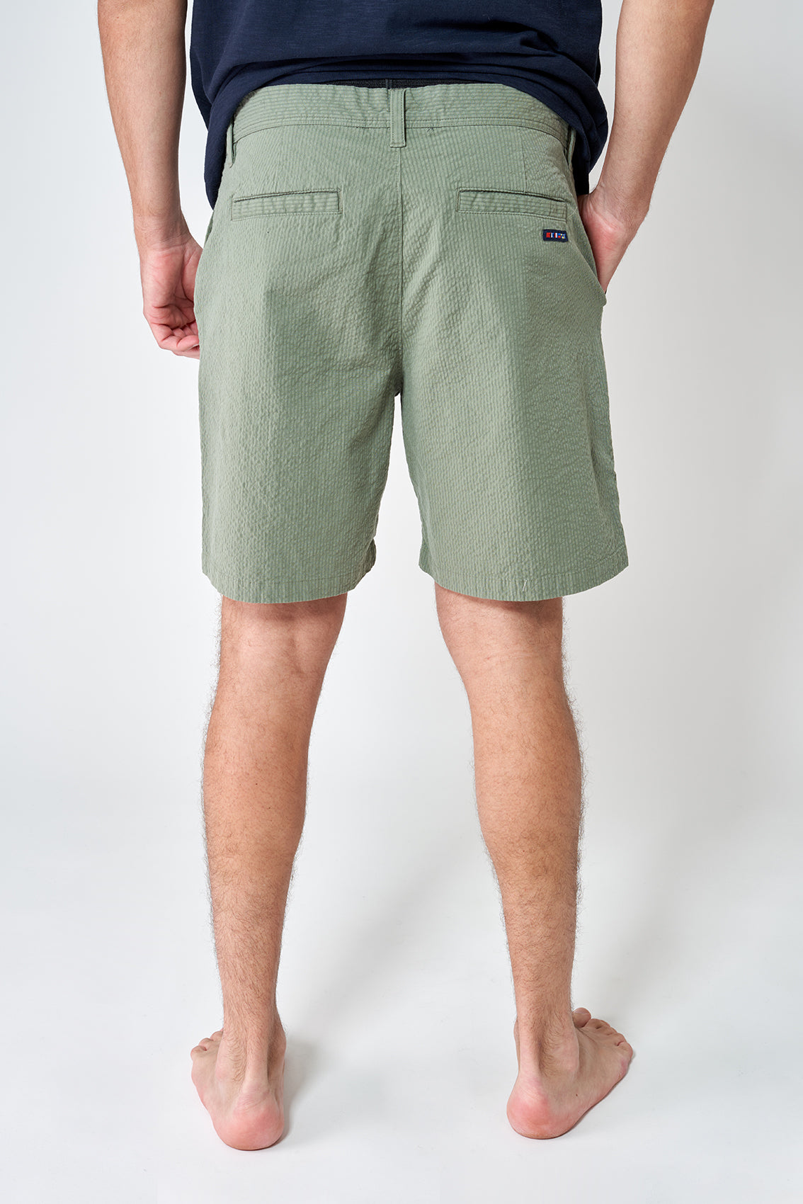 Bermuda homme seersucker