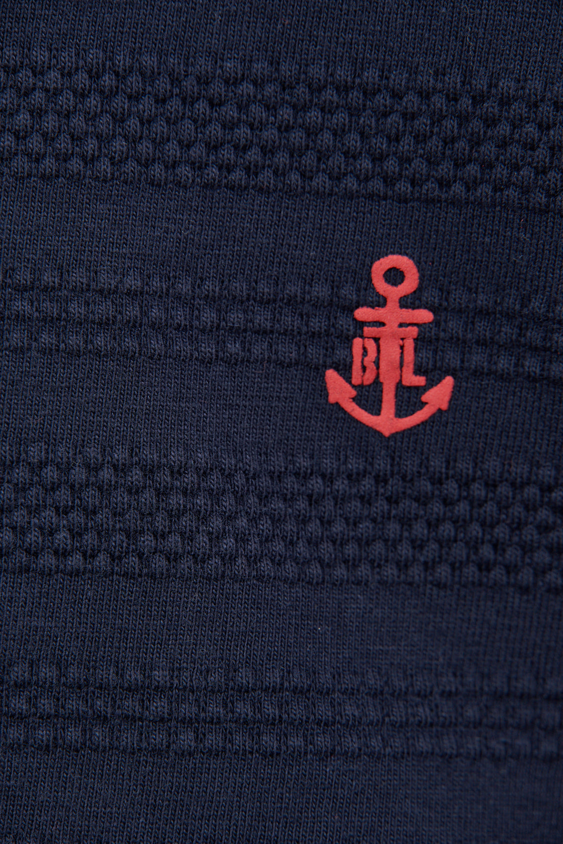 Camiseta de manga corta, cuello redondo y punto piqué