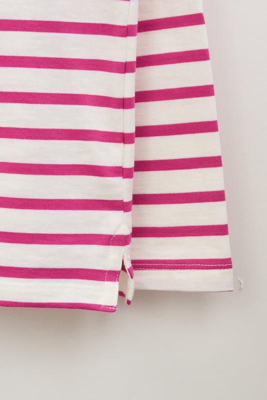 Camiseta a rayas o marsellesa manga larga