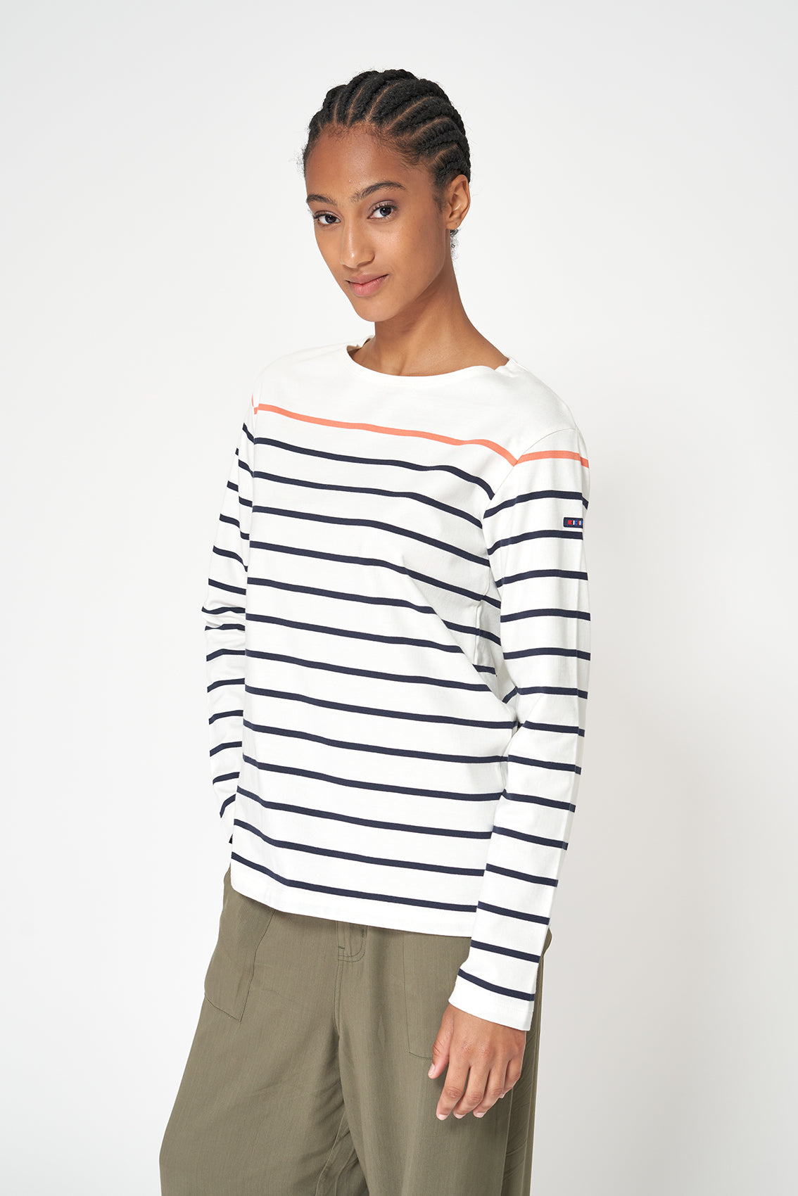 Emakumeentzako marradun kamiseta edo marsellesa