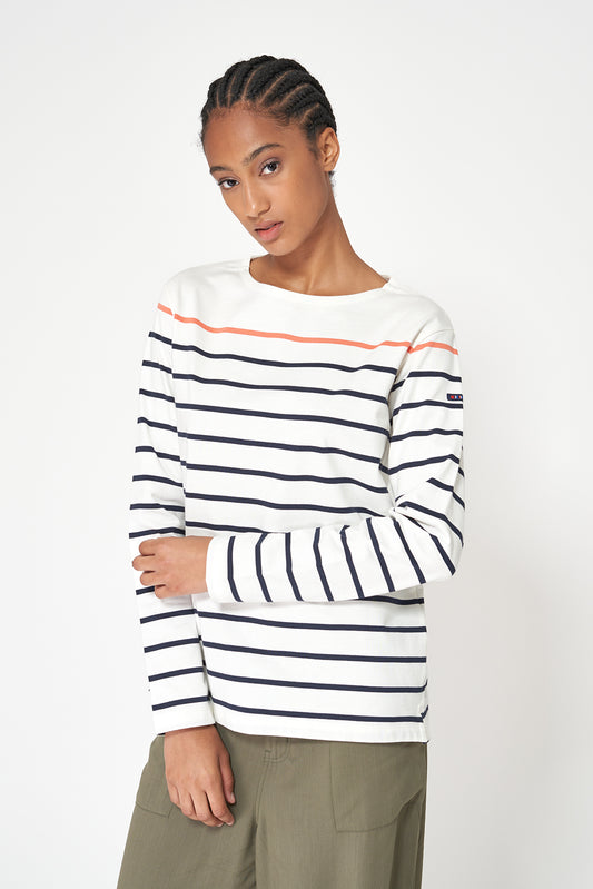 Emakumeentzako marradun kamiseta edo marsellesa