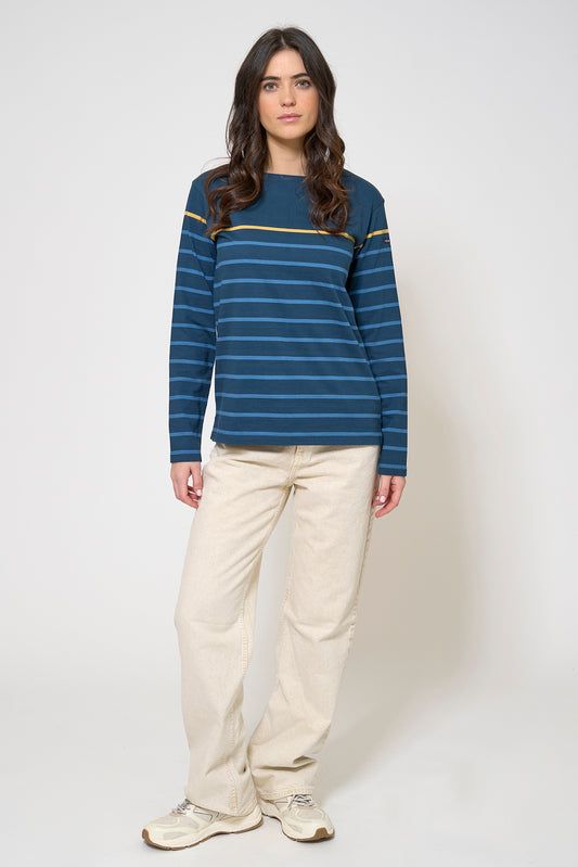 Long sleeve sailor stripe t-shirt
