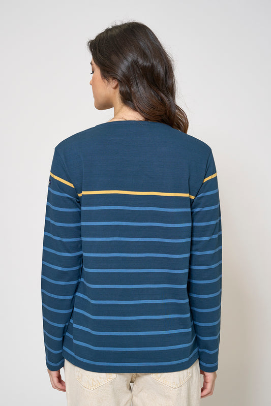 Long sleeve sailor stripe t-shirt