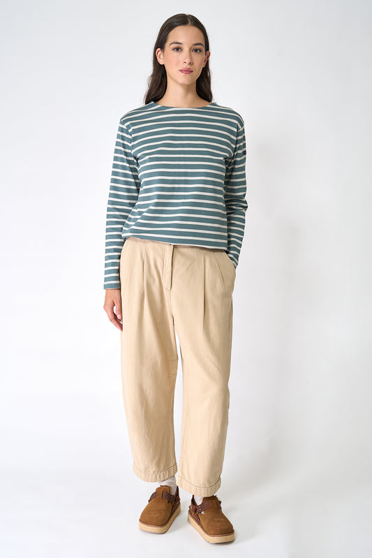 Long sleeve sailor stripe t-shirt