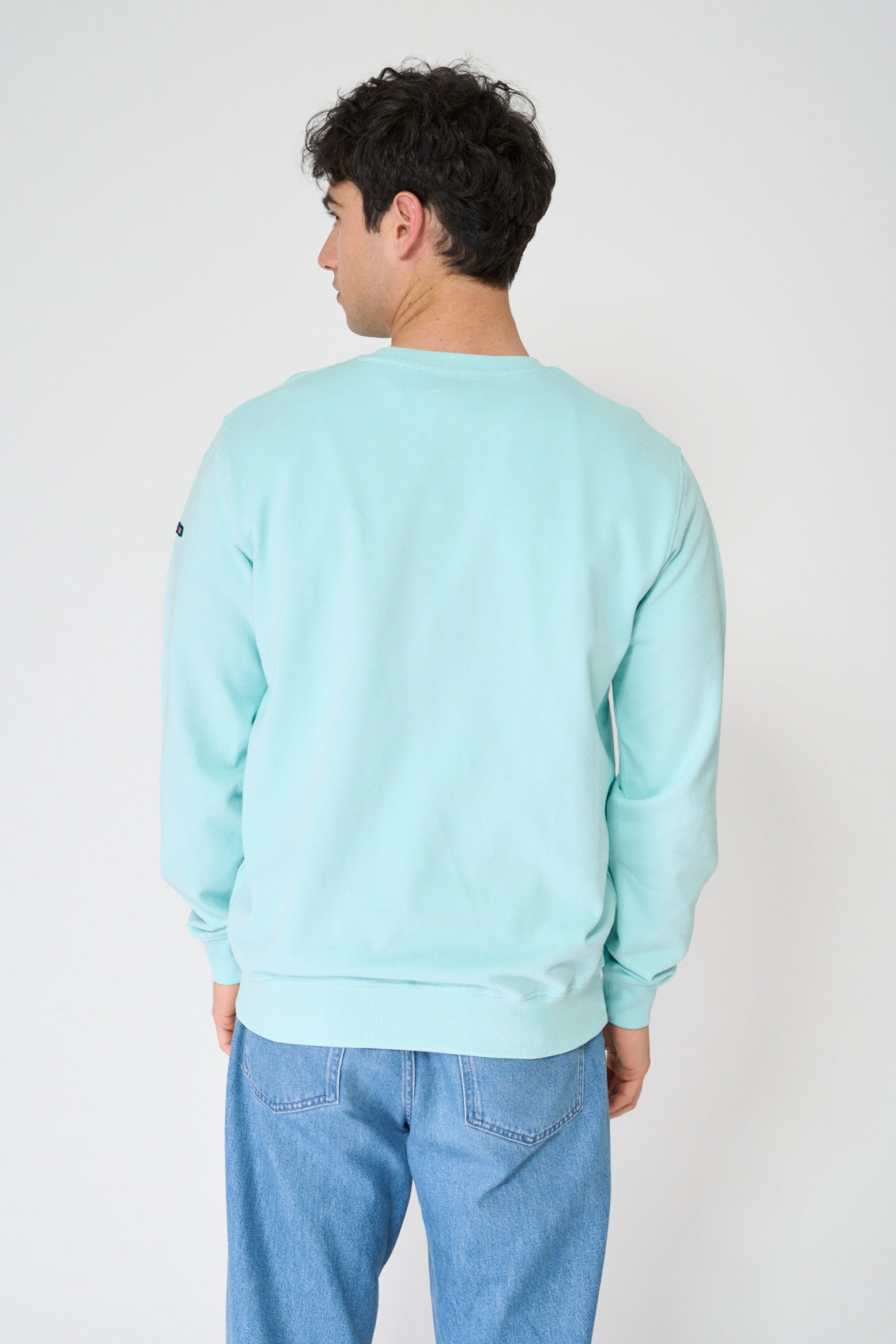 Sudadera cuello redondo 100% algodón Terry