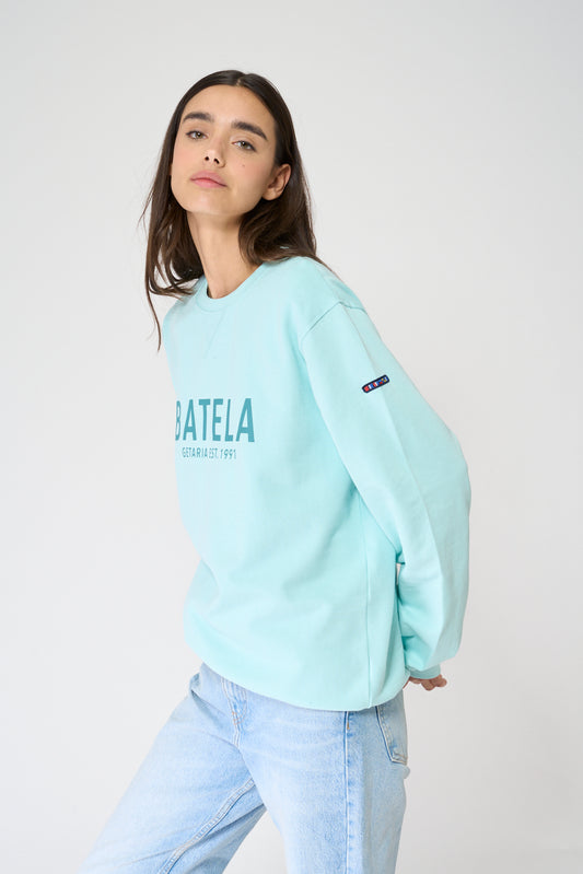 Sudadera cuello redondo 100% algodón Terry