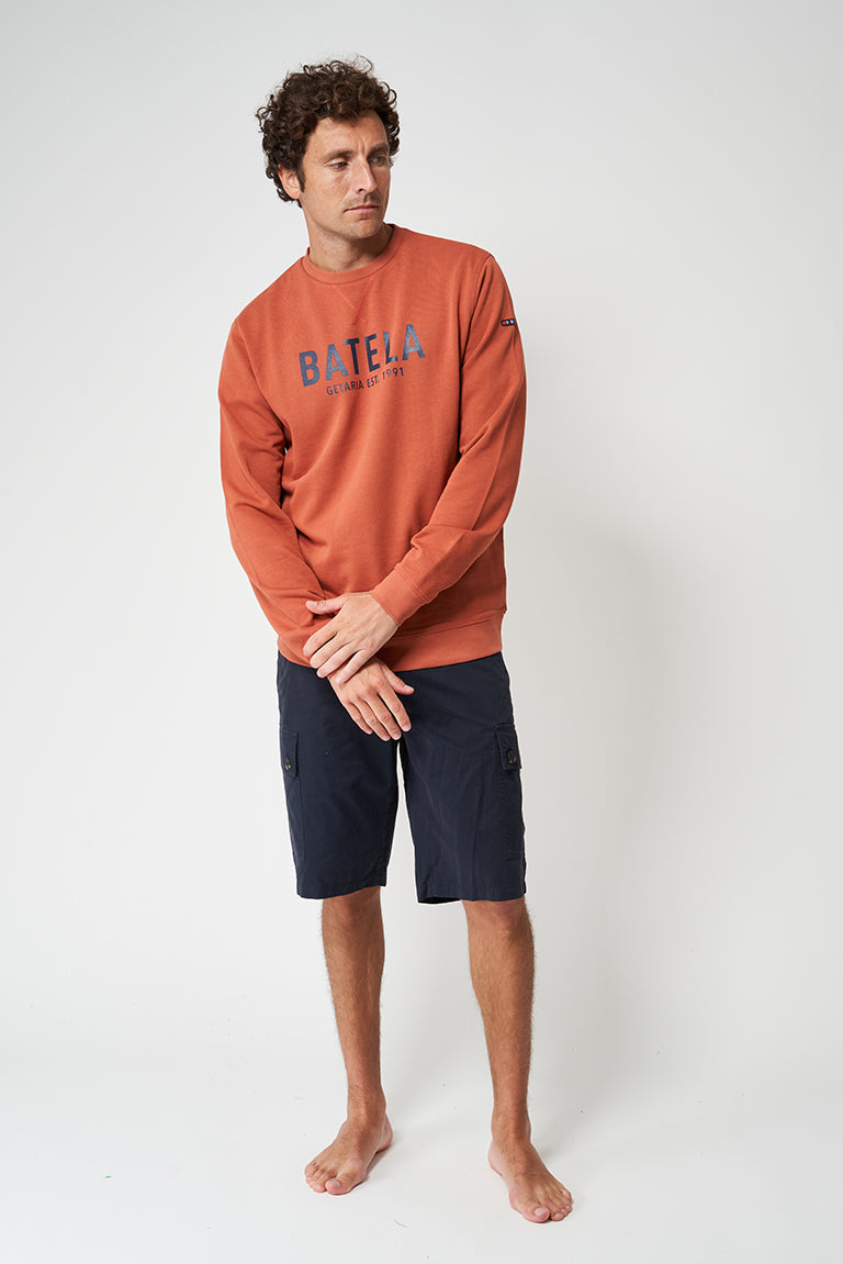 Classic sweatshirt or sweater in 100% terry cotton