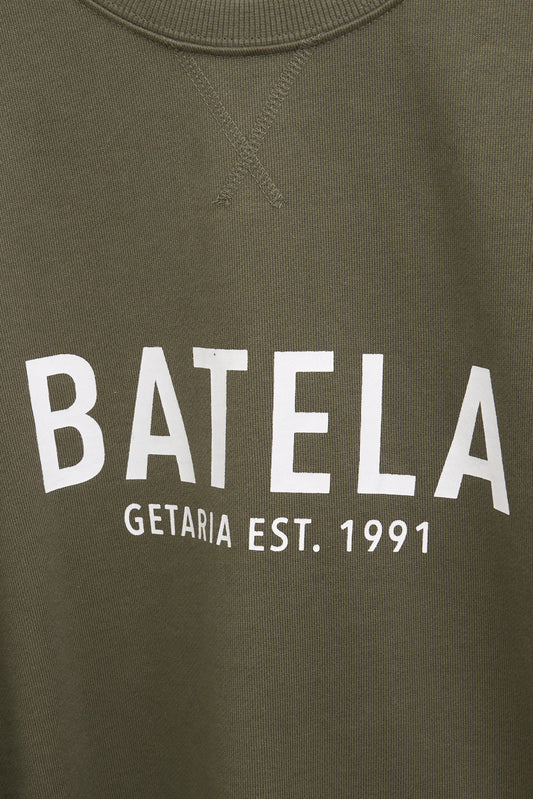 Sudadera cuello redondo 100% algodón Terry