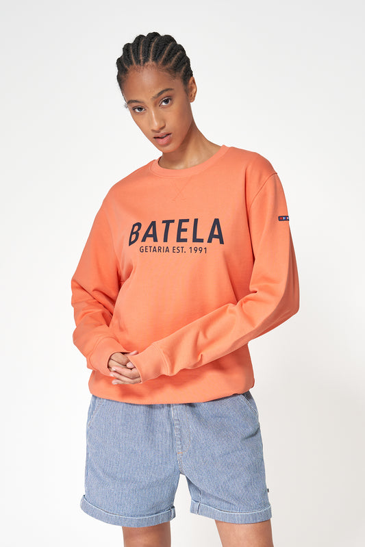 Sudadera cuello redondo 100% algodón Terry