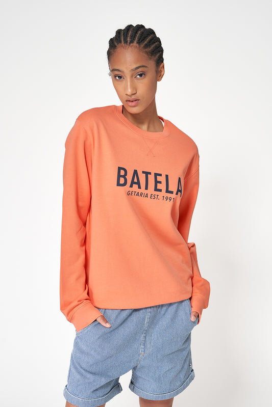 Sudadera cuello redondo 100% algodón Terry