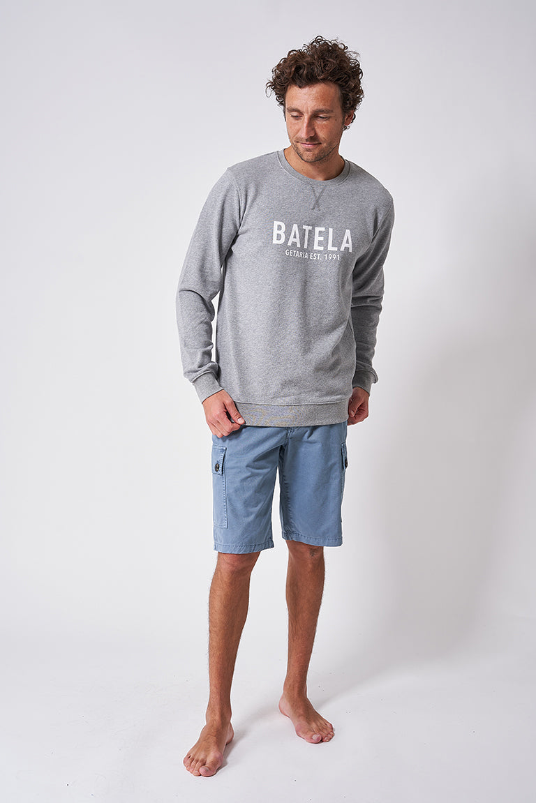 Classic sweatshirt or sweater in 100% terry cotton