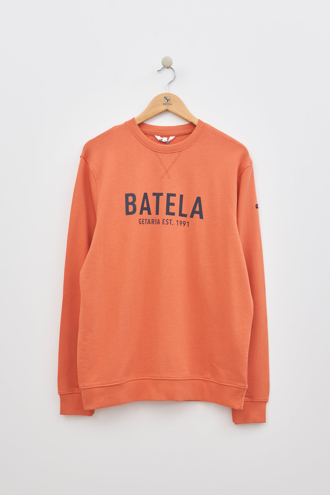 Classic sweatshirt or sweater in 100% terry cotton (outlet)