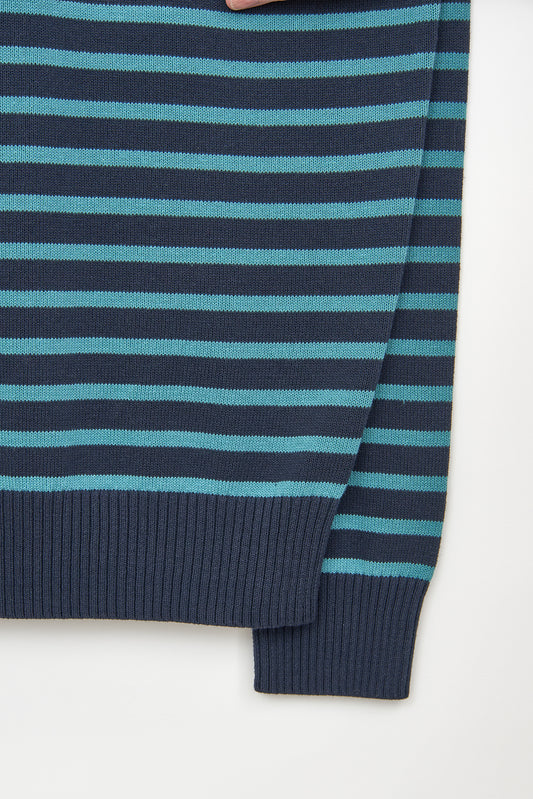 Jersey marinero de punto a rayas
