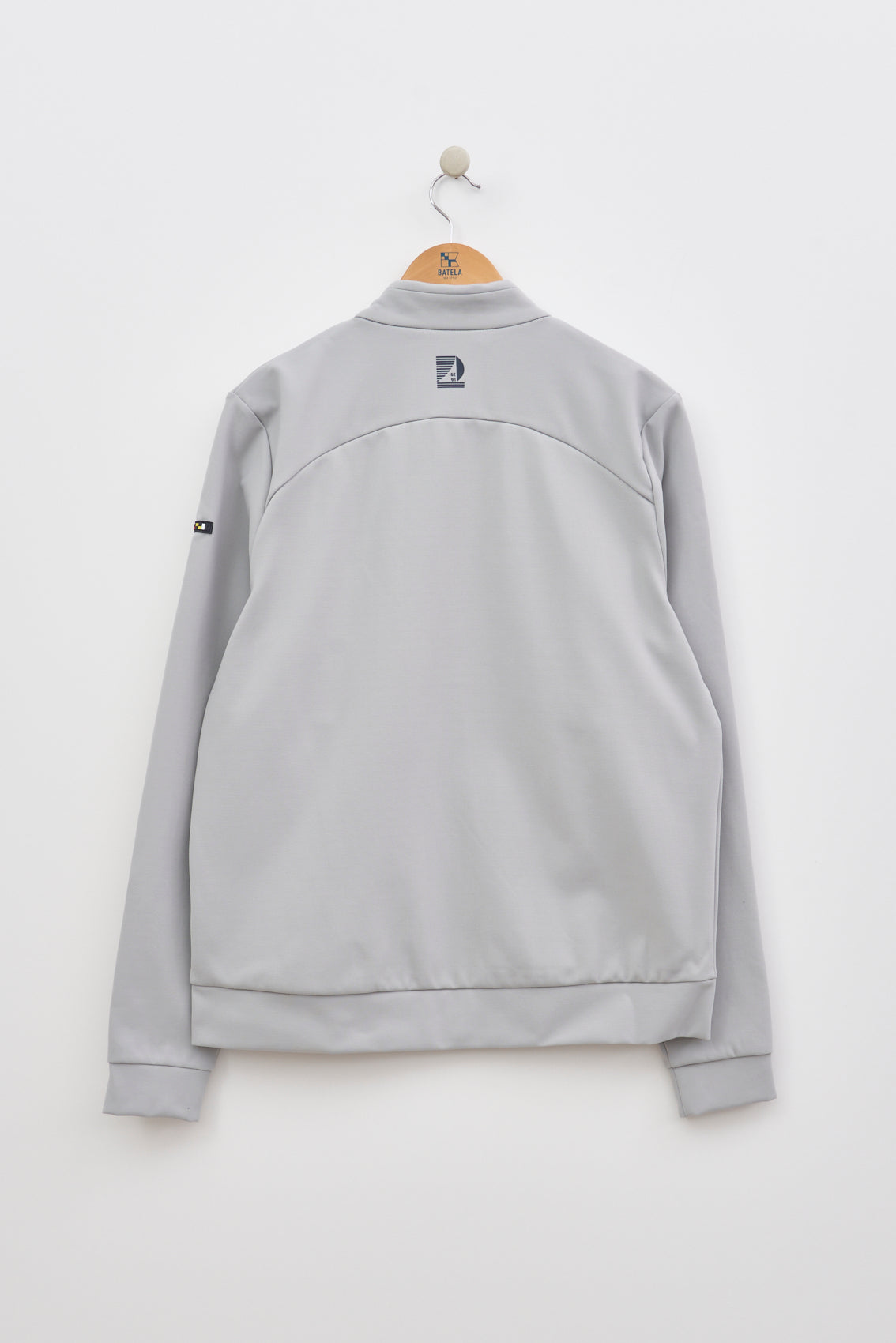 Chaqueta polar con cremallera y cuello alto