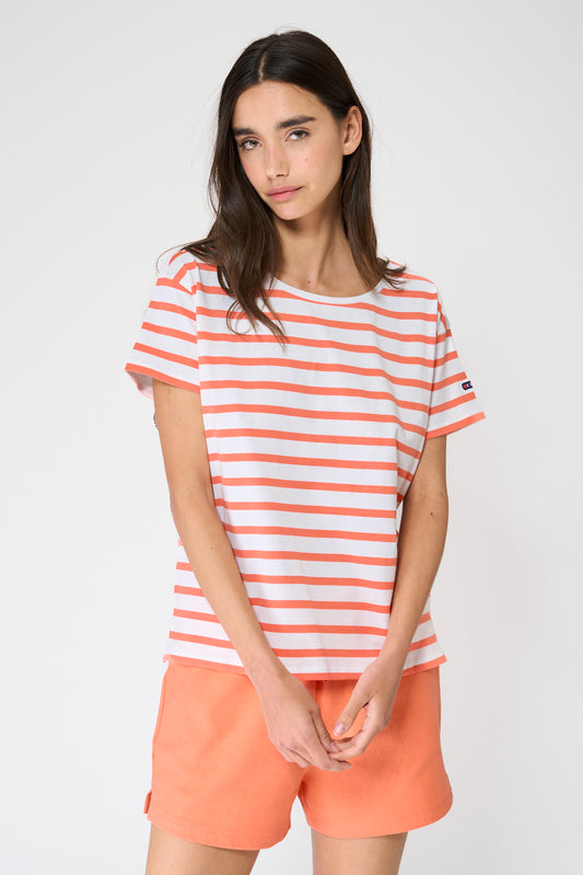 Camiseta rayas marsellesa algodón 180 gr