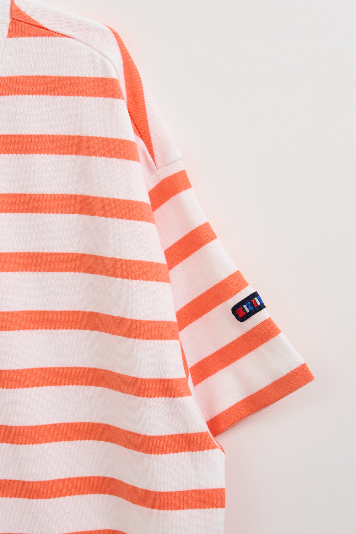 Tee shirt marinière à manches courtes