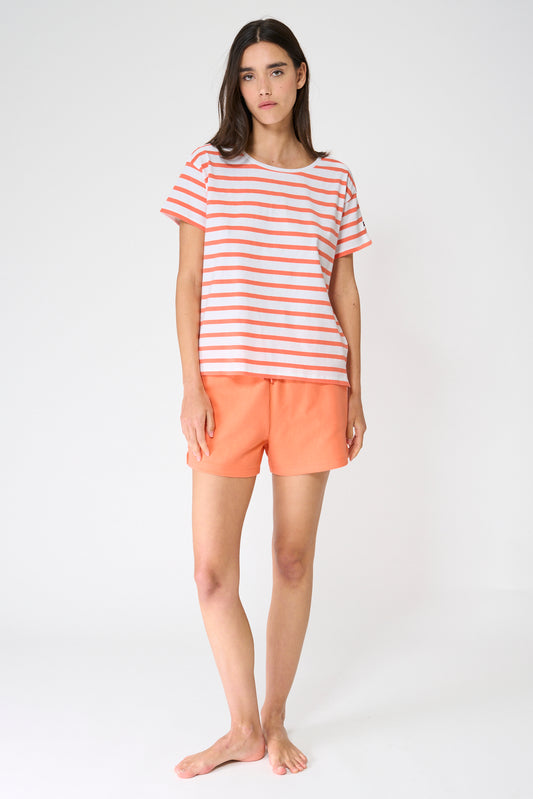 Camiseta rayas marsellesa algodón 180 gr