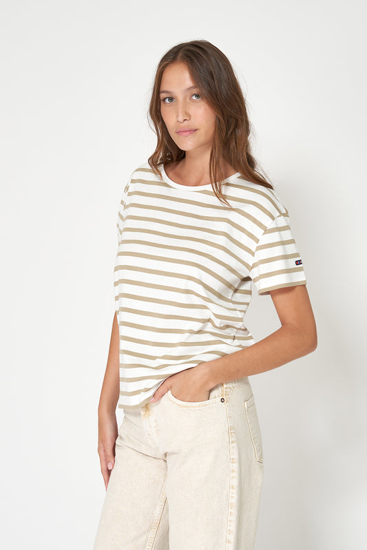 Camiseta rayas marsellesa algodón 180 gr