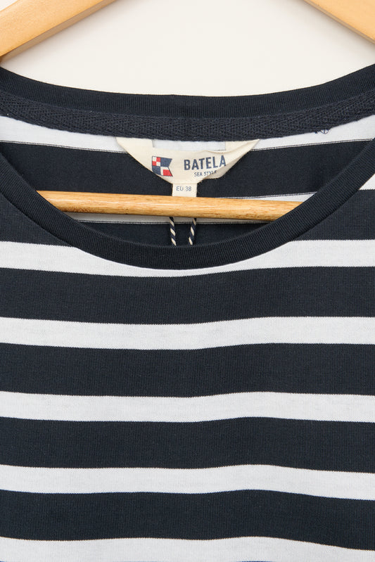 Camiseta rayas marsellesa algodón 180 gr