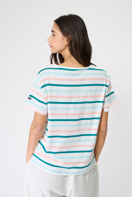 Camiseta rayas marsellesa algodón 180 gr