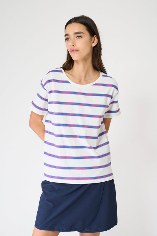 Camiseta rayas marsellesa algodón 180 gr