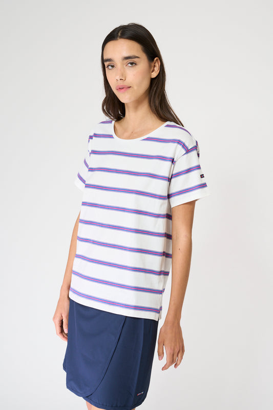 Camiseta rayas marsellesa algodón 180 gr