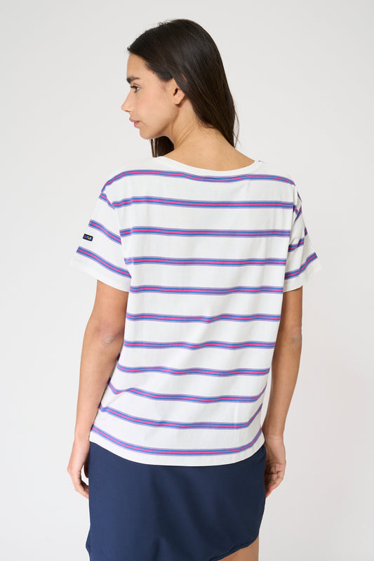 Camiseta rayas marsellesa algodón 180 gr