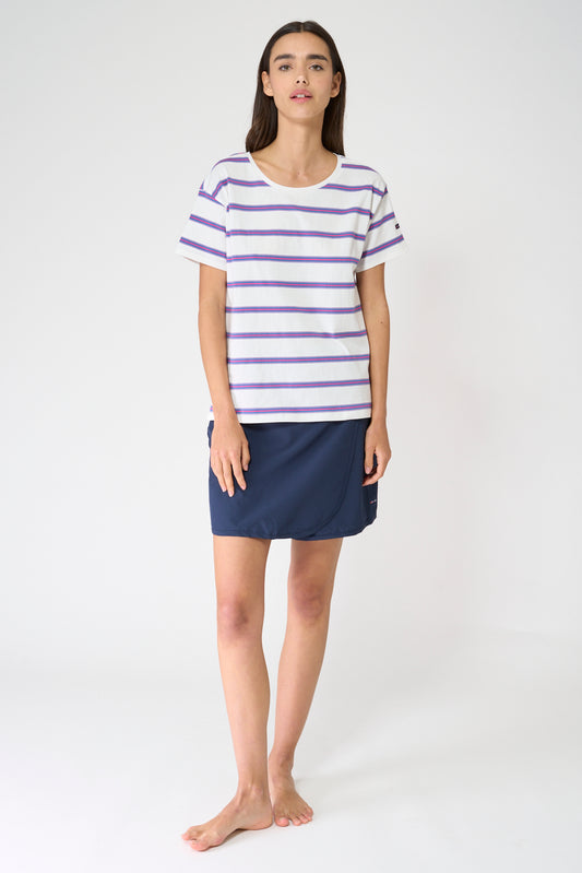 Camiseta rayas marsellesa algodón 180 gr