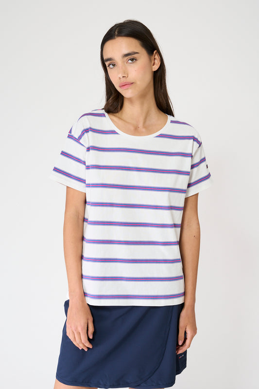 Camiseta rayas marsellesa algodón 180 gr