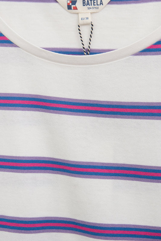 Camiseta rayas marsellesa algodón 180 gr