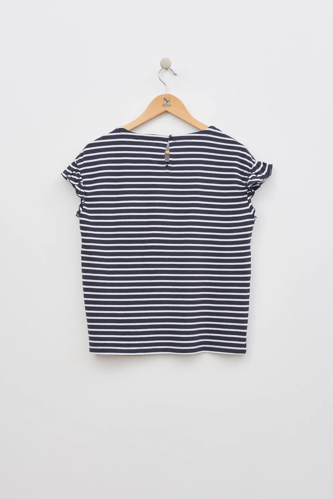 Camiseta marinera con volantes