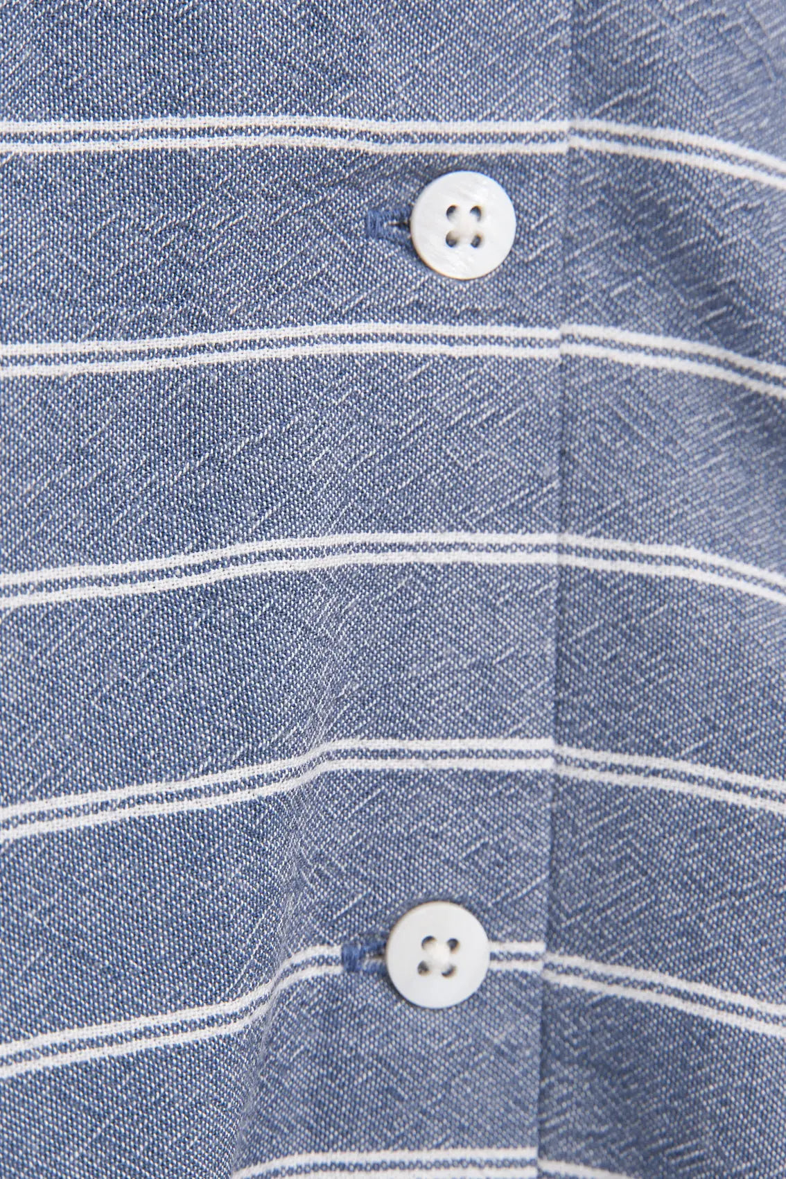 Camisa a rayas 100% viscosa cuello pico