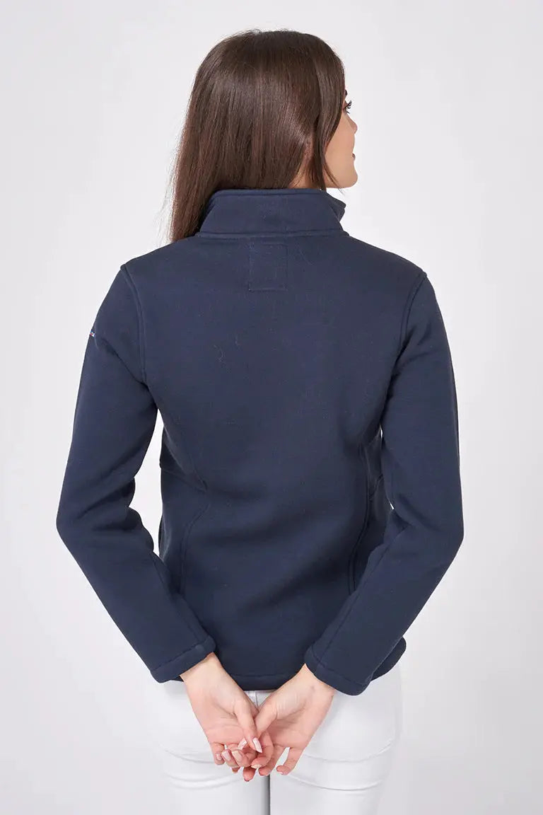 Veste de style sweatshirt avec doublure en polaire. 