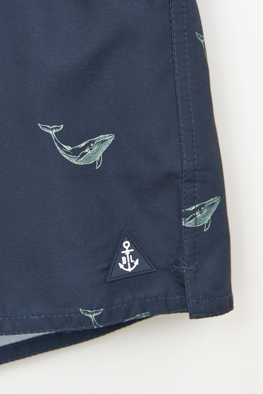 Bañador corto estampado