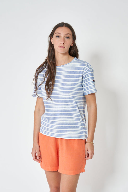 Camiseta oversize a rayas