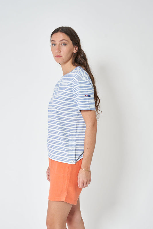 Camiseta oversize a rayas