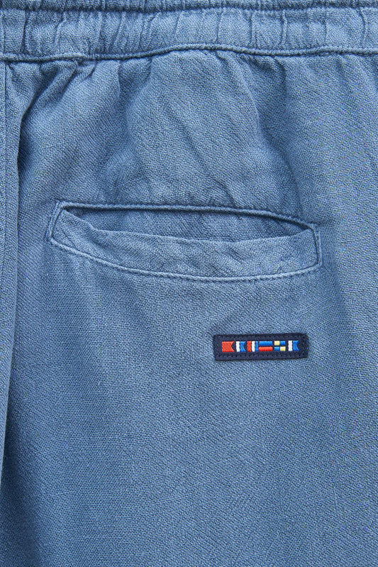 Linen and Tencel shorts with drawstring.