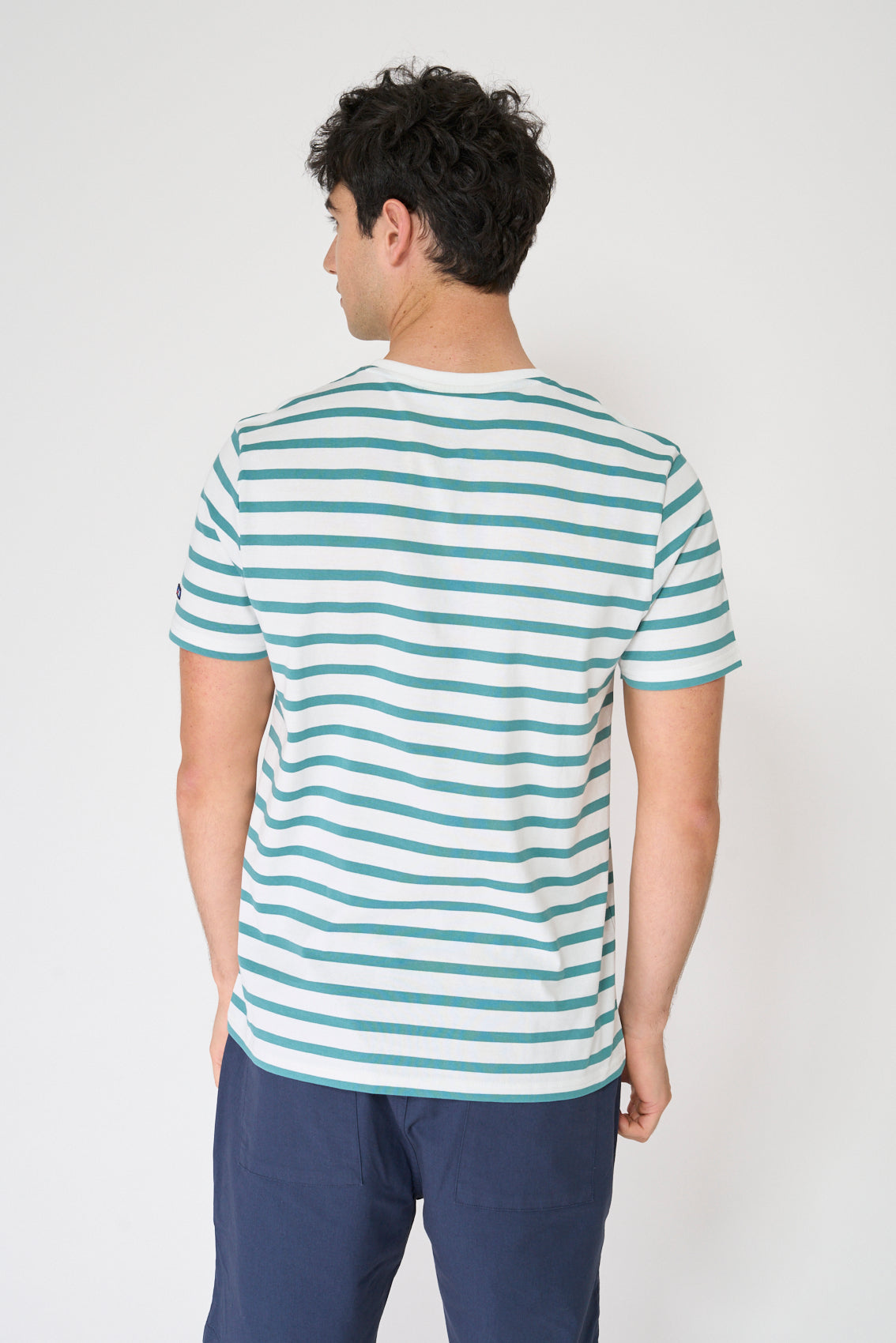 T-shirt à rayures manches courtes