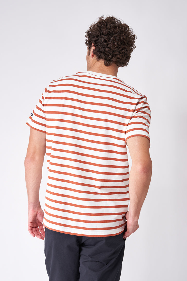 Camiseta a rayas de manga corta