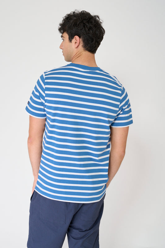 Camiseta a rayas de manga corta