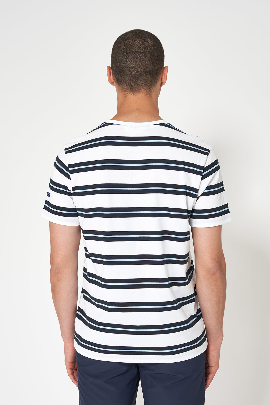 T-shirt à rayures manches courtes